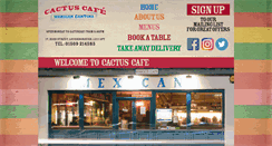 Desktop Screenshot of cactuscafe.co.uk